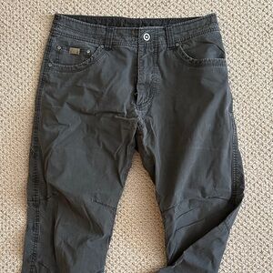 Men's Charcoal Kuhl Cargo Pants